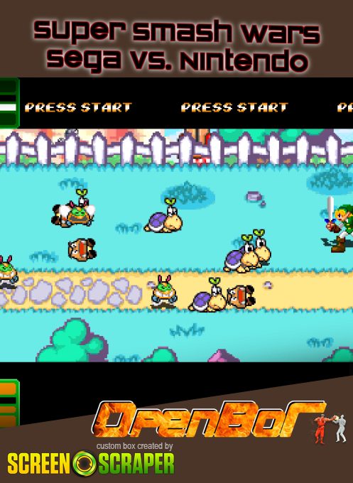 Super Smash Wars - Sega Vs. Nintendo