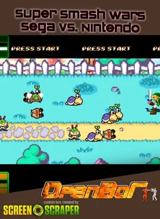 Super Smash Wars - Sega Vs. Nintendo