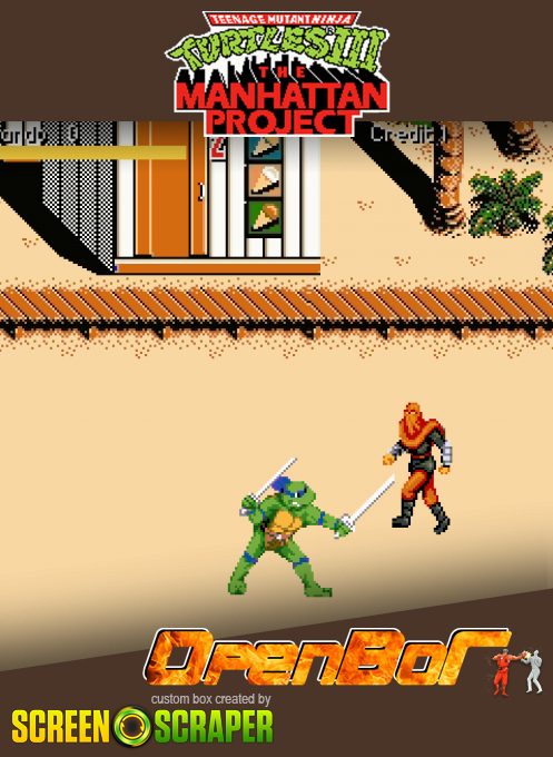 Teenage Mutant Ninja Turtles 3 - The Manhattan Project