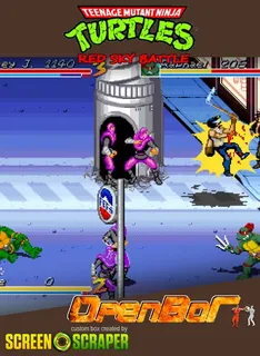 Teenage Mutant Ninja Turtles - Red Sky Battle