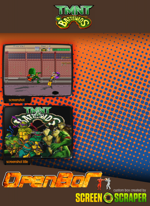 Turtles Ninjas and Battletoads dos