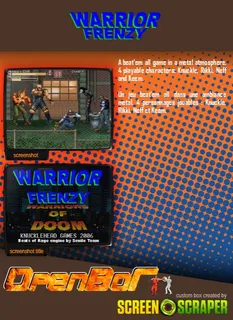 Warrior Frenzy - Warriors Of Doom dos