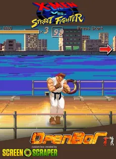 X-men Vs Street Fighter