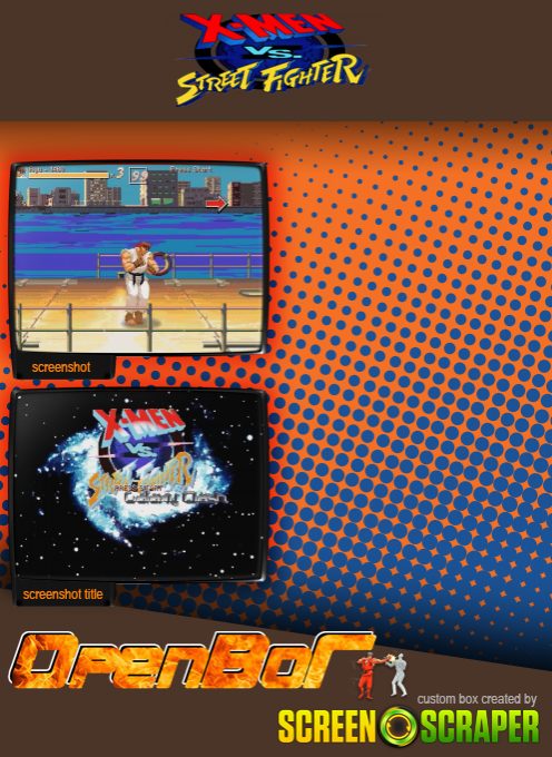 X-men Vs Street Fighter dos