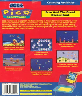 Ecco Jr. and The Great Ocean Treasure Hunt! dos