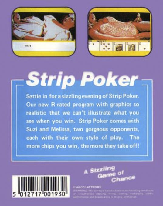 Strip Poker - A Sizzling Game Of Chance dos