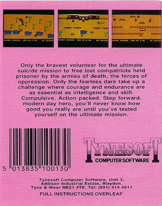 Who Dares Wins 2 dos