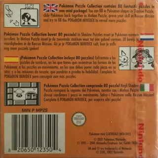 Pokémon Puzzle Collection - Dos