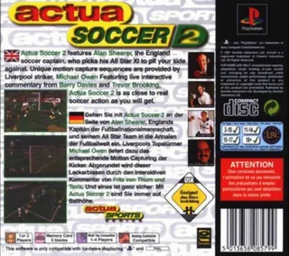 Actua Soccer 2 dos