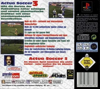 Actua Soccer 3 dos