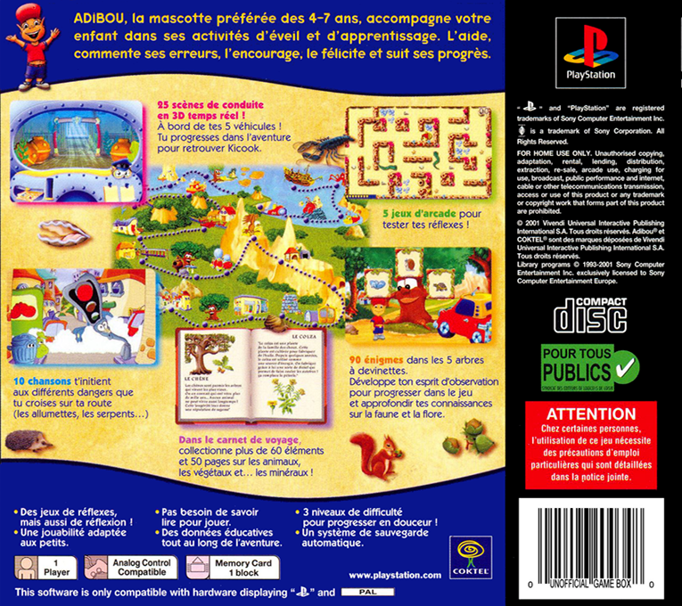 Adibou et L'Ombre Verte dos