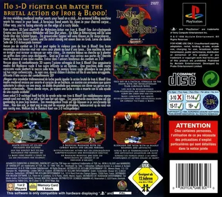 Advanced Dungeons & Dragons : Iron & Blood, Warriors of Ravenloft dos