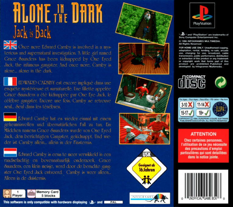 Alone in the Dark - Jack Is Back dos