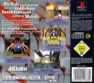 Armorines : Project S.W.A.R.M dos