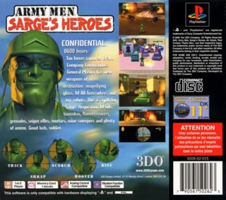 Army Men : Sarge's Heroes dos