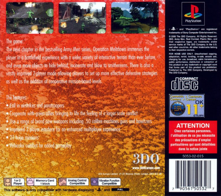 Army Men : World War - Dos