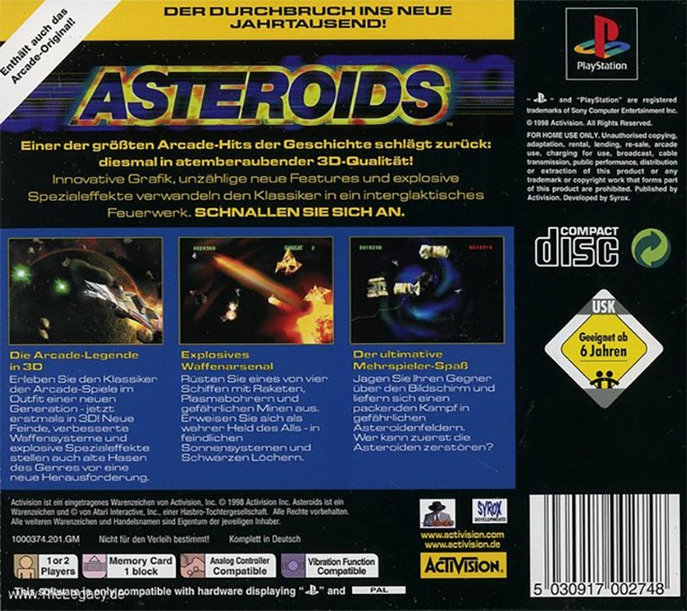 Asteroids - Dos