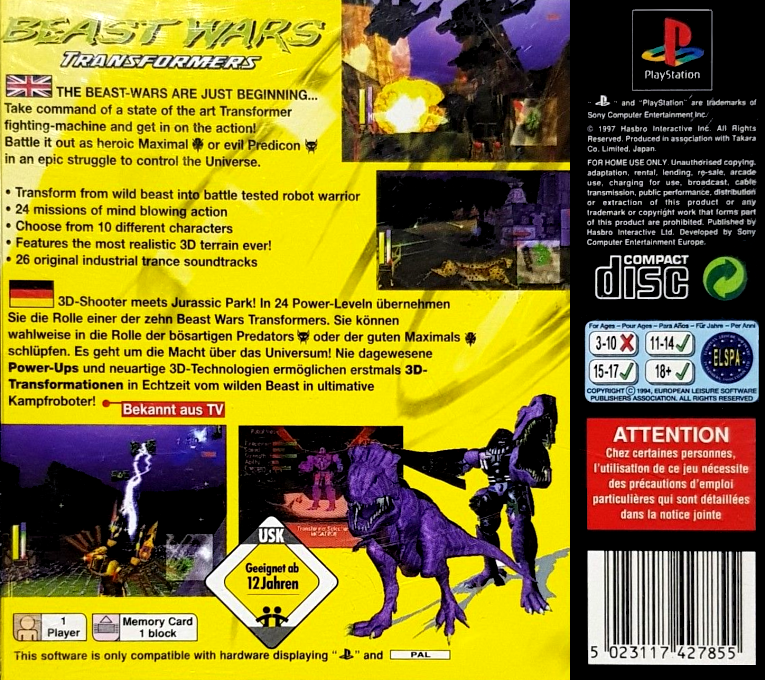 Beast Wars : Transformers - Dos