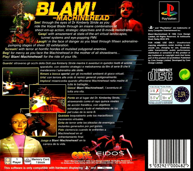 Blam! Machinehead - Dos