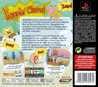 Bob l'éponge : SuperSponge dos