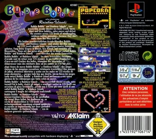 Bubble Bobble also featuring Rainbow Islands dos