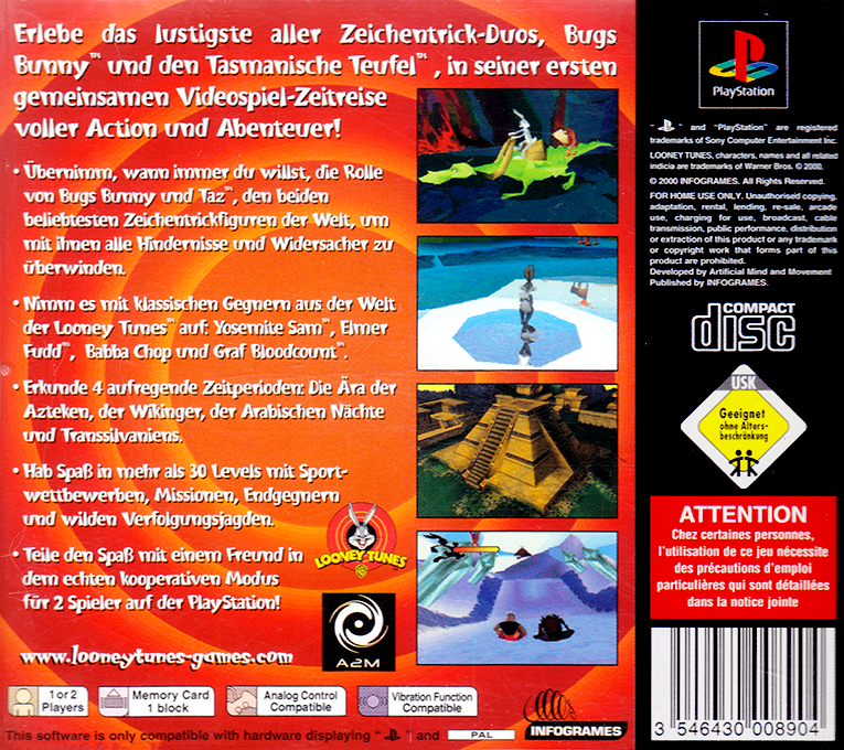 Bugs Bunny & Taz - Time Busters dos