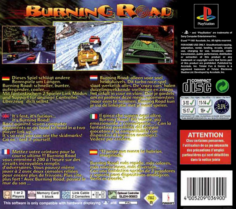 Burning Road - Dos