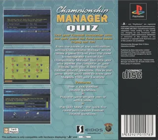 Championship Manager Quiz dos
