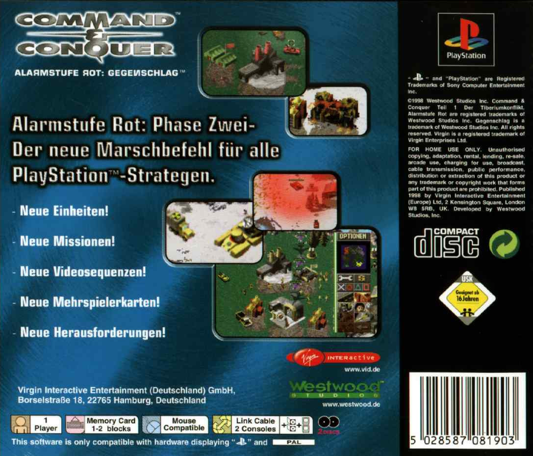 Command & Conquer - Red Alert - Retaliation dos