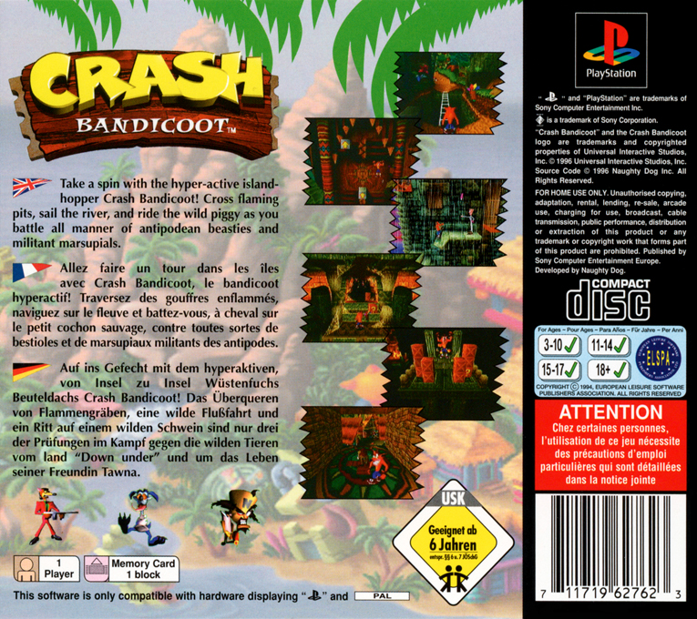 Crash Bandicoot - Dos