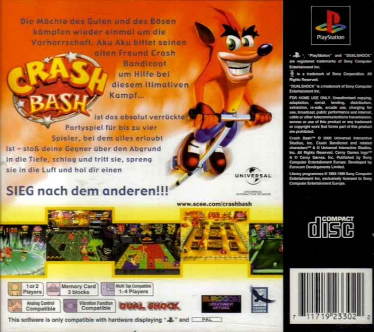 Crash Bash - Dos