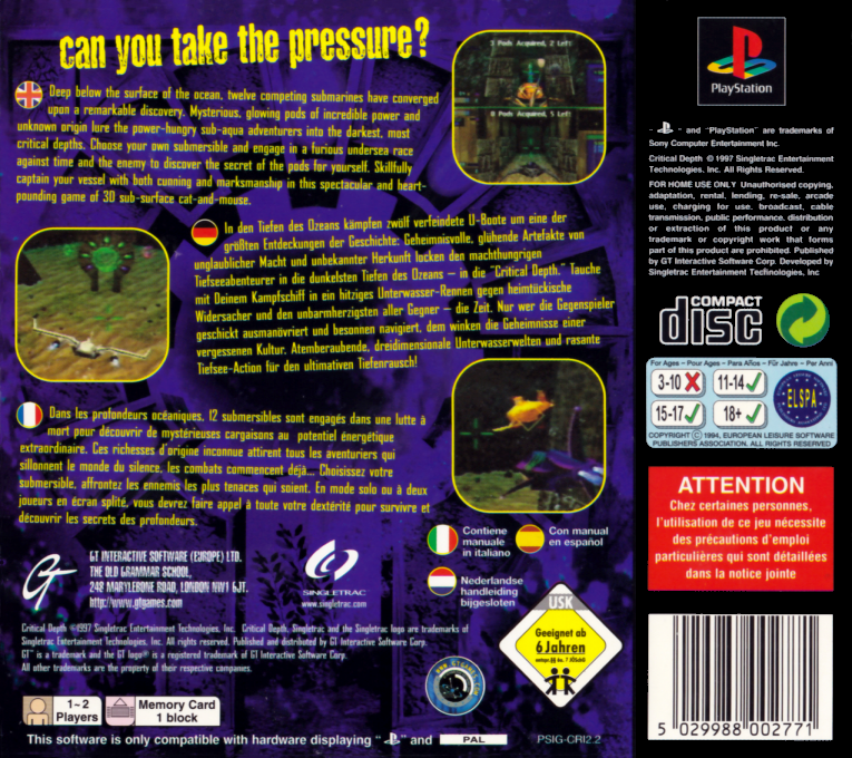 Critical Depth - Dos