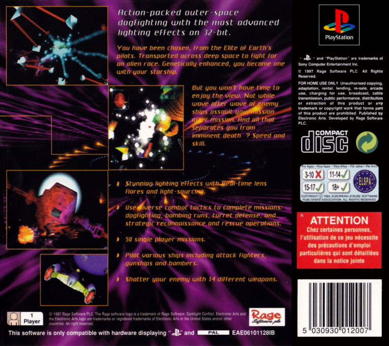 Darklight Conflict - Dos