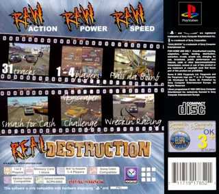 Destruction Derby Raw dos