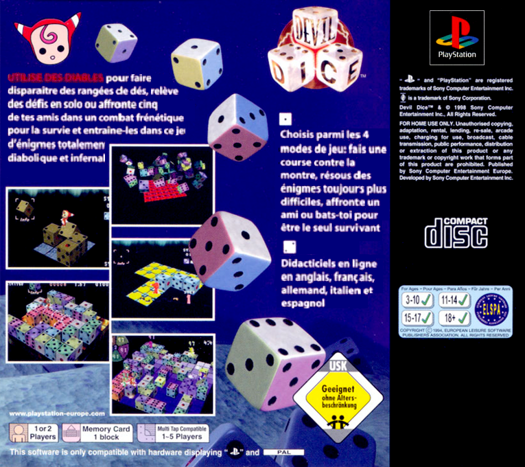 Devil Dice - Dos