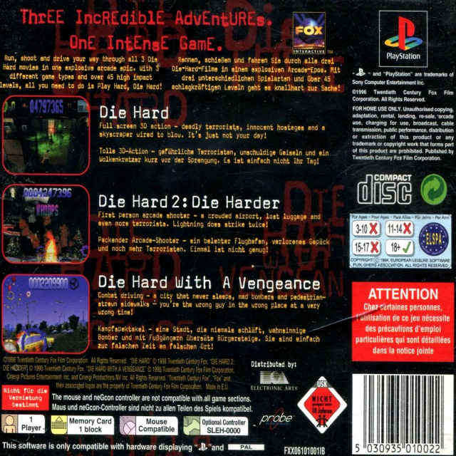 Die Hard Trilogy - Dos