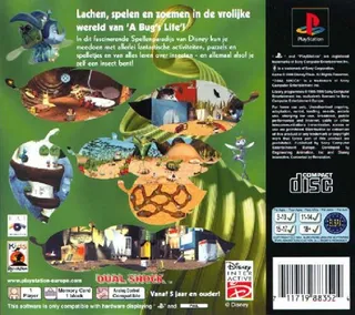 Disney / Pixar : A Bug's Life Atelier De Jeux dos