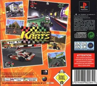 Elf Masters présente Formula Karts : Special Edition dos