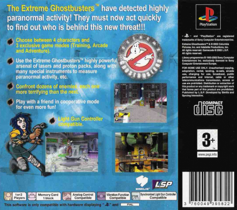 Extreme Ghostbusters - The Ultimate Invasion - Dos