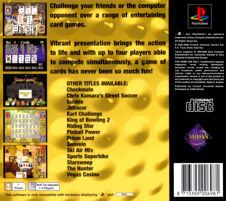 Family Card Games Fun Pack - Dos