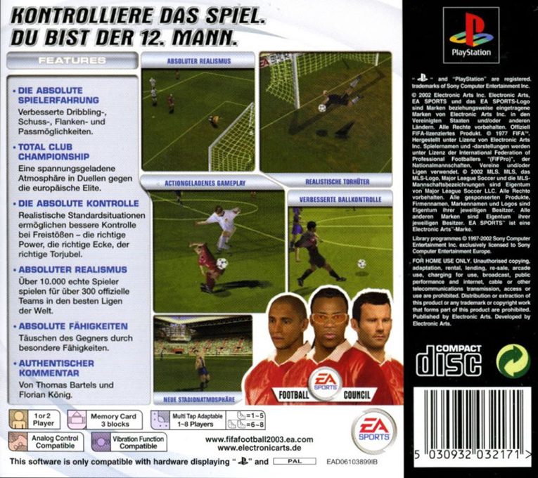 FIFA Soccer 2003 dos