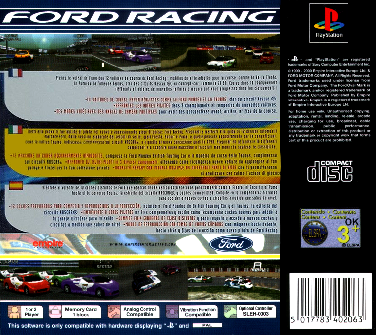 Ford Racing - Dos