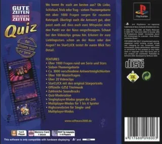 Gute Zeiten Schlechte Zeiten Quiz dos