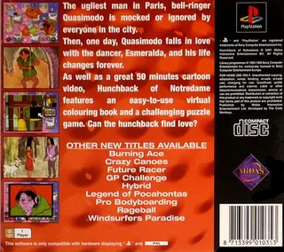 Hunchback Of Notredame dos