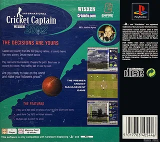 International Cricket Captain 2002 dos