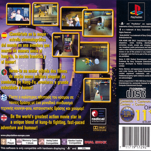 Jackie Chan Stuntmaster - Dos