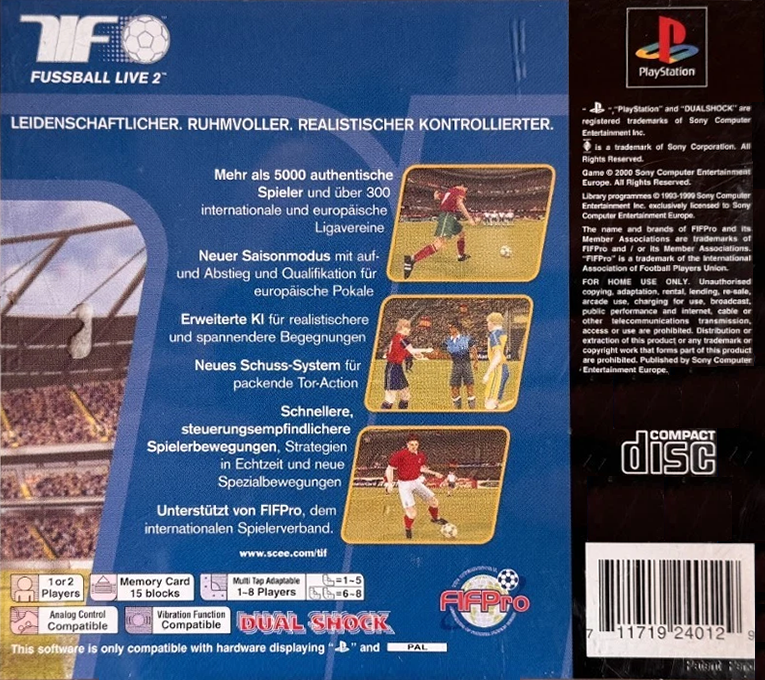 Le Monde des Bleus 2 - Dos