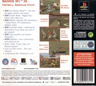 Madden NFL 99 dos
