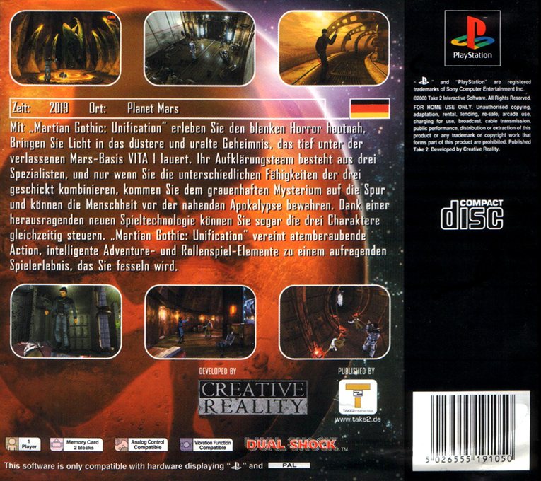 Martian Gothic : Unification - Dos