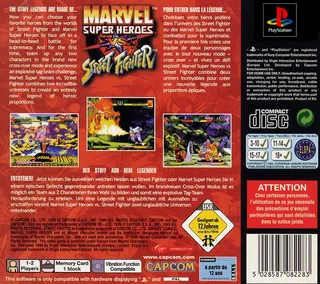 Marvel Super Heroes vs. Street Fighter dos